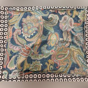 2 Pottery Barn Paisley Shams